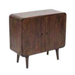 Franklin Dark Mango Wood 2 Door Sideboard - thumbnail 3