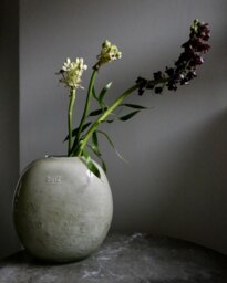 Vase Decor OVALI - PISTACHE BUBBLES - thumbnail 3
