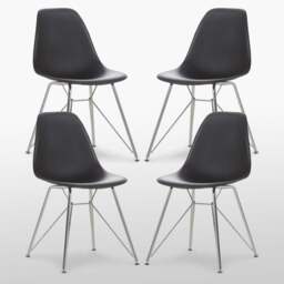 Valentina Chrome Dining Chair - thumbnail 6