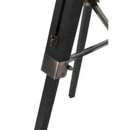 Tripod Floor Lamp with Black Base - Malvern - thumbnail 6