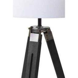 Tripod Floor Lamp with Black Base - Malvern - thumbnail 5