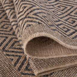 Nature Outdoor Rug Dark Grey - 5100DG - thumbnail 4