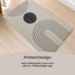 OLIVIA ROCCO Printed Rug Tuscany Design Non Slip Soft Durable Floor Rug For Living Room - thumbnail 6