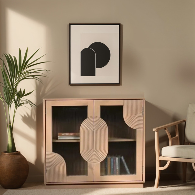 Jodhpur Solid Wooden Small Sideboard - image 1