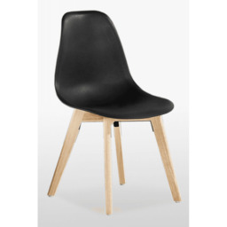Rico Dining Chair - Black / Single