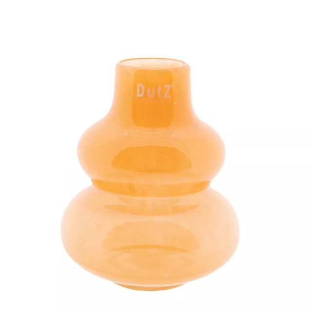 VASE SKRZYSZOW S- H16 D14 cm - TANGERINE - image 1