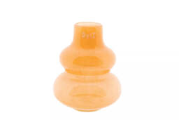VASE SKRZYSZOW S- H16 D14 cm - TANGERINE - thumbnail 3