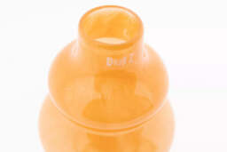 VASE SKRZYSZOW S- H16 D14 cm - TANGERINE - thumbnail 5
