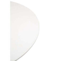 Laila White Small Round Dining Table - thumbnail 6