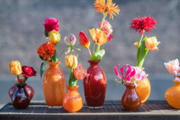 NADIEL RED TINTS Budvase Set - thumbnail 4