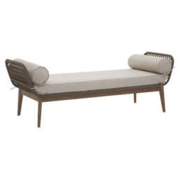 Opus Grey Woven Rope Day Bed - thumbnail 4