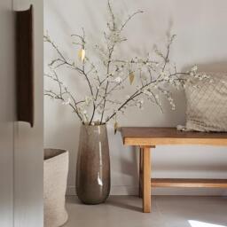 Flower VASE ROBERT - BROWN Glass by DutZ - thumbnail 6