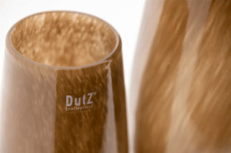 Flower VASE ROBERT - BROWN Glass by DutZ - thumbnail 3