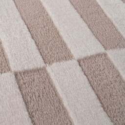 Loft Striped Beige Rug - thumbnail 3