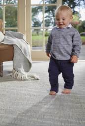 Country Sea Mist Solid Wool Rug - thumbnail 4