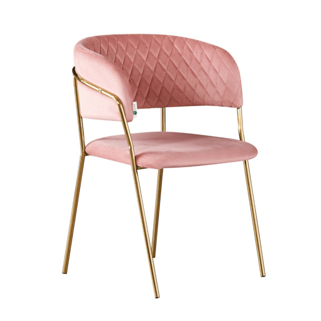 Atarah Duke Lux Dining Set - Pink / Set of 6
