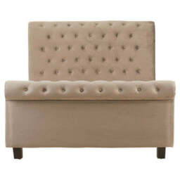 Grey Ottoman Double Bed - Orlando - thumbnail 4