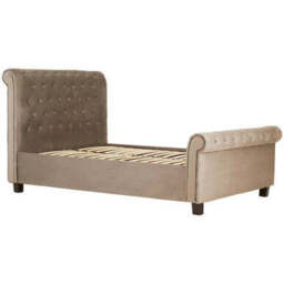 Grey Ottoman Double Bed - Orlando - thumbnail 5