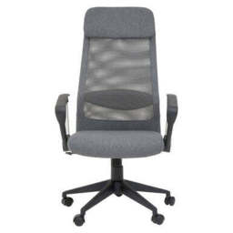 Brent Grey Mesh and Fabric High Back Home Office Chair - thumbnail 2