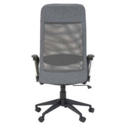 Brent Grey Mesh and Fabric High Back Home Office Chair - thumbnail 6