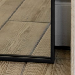 Yoko - Black Metal Gentle Arch Mirror - 180cm x 105cm - thumbnail 5
