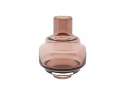 Vase URTII SMALL - H14 D11 cm / Burgundy