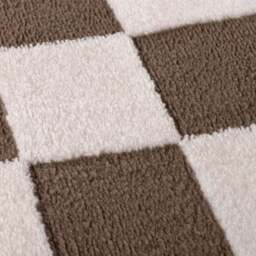 Loft Checkerboard Brown Rug - thumbnail 3