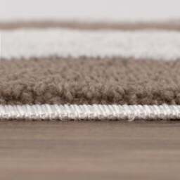 Loft Checkerboard Brown Rug - thumbnail 5