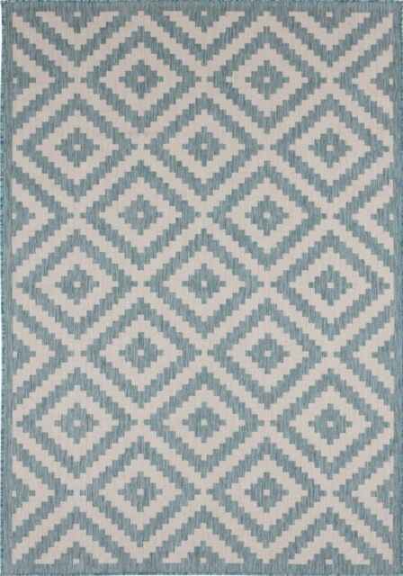 Ecology Outdoor Rug Aqua - 100AQ - image 1
