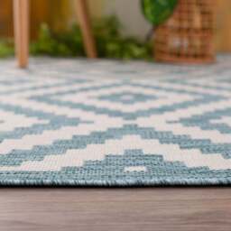 Ecology Outdoor Rug Aqua - 100AQ - thumbnail 5
