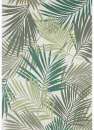 Indoor Outdoor Vai Green Rug – Floral Design - thumbnail 1
