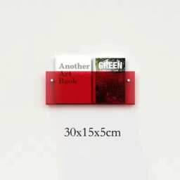 Floating Acrylic Magazine Holder - thumbnail 6