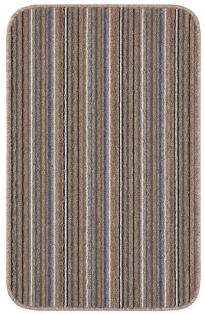 Stockholm Mocha/Blue Washable Mat - image 1