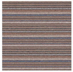 Stockholm Mocha/Blue Washable Mat - thumbnail 3