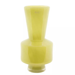 Glass Vase Shani - Chartreuse - thumbnail 3
