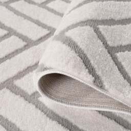 Loft Chevron Grey Rug - thumbnail 4