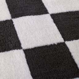 Loft Checkerboard Dark Grey Rug - thumbnail 3