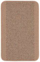 Washable Designer Bordered Beige Rug - 110B - thumbnail 1