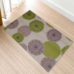 OLIVIA ROCCO Printed Rug Flor Design Modern Non Slip Soft Durable Floor Rug Hotel-Quality Everyday Comfort - thumbnail 2