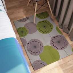OLIVIA ROCCO Printed Rug Flor Design Modern Non Slip Soft Durable Floor Rug Hotel-Quality Everyday Comfort - thumbnail 4