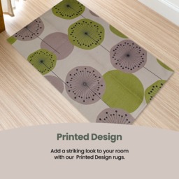 OLIVIA ROCCO Printed Rug Flor Design Modern Non Slip Soft Durable Floor Rug Hotel-Quality Everyday Comfort - thumbnail 6