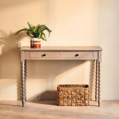 Two Drawer Desk with Natural Wash - Heritage - image 1