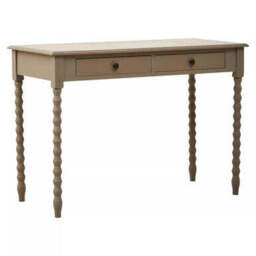 Two Drawer Desk with Natural Wash - Heritage - thumbnail 3