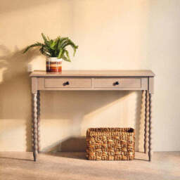 Two Drawer Desk with Natural Wash - Heritage - thumbnail 1