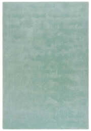 Hush Solid Aqua Luxury Rug - thumbnail 1