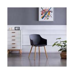 Eden Halo Dining Set - a White Dining Table and Set of 4 Dining Chairs - thumbnail 5