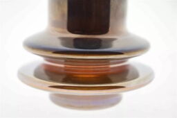 Vase RINGO- H18 D16 cm - GOLD LUSTER - thumbnail 2