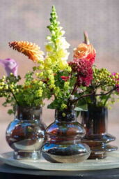 Vase RINGO- H18 D16 cm - GOLD LUSTER - thumbnail 4