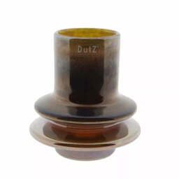 Vase RINGO- H18 D16 cm - GOLD LUSTER - thumbnail 1