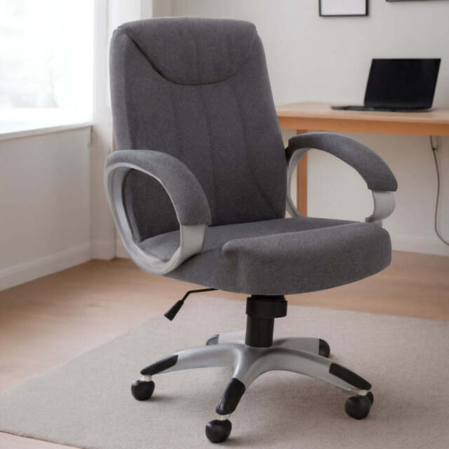 Grey Home Office Chair - Finlay - image 1